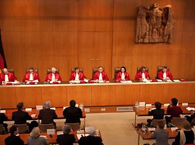 Prozess im Bundesverfassunggericht