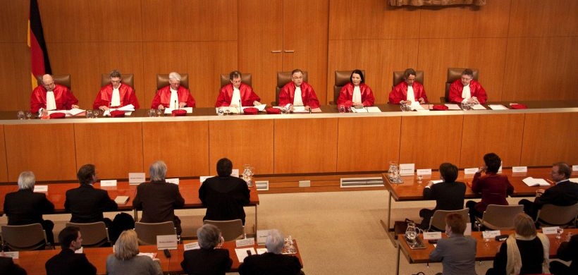 Prozess im Bundesverfassunggericht