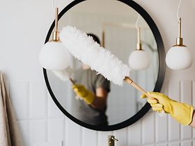 Putzen Abstauben Dreck sauber