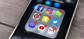 Smartphone Messenger Whatsapp Email Social Media