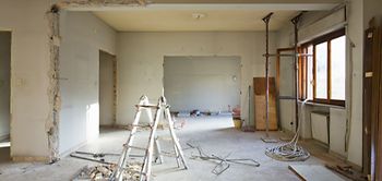 Renovierung Wohnung Haus Leiter Kernsanierung