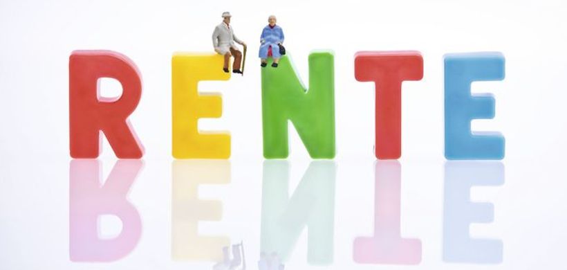 Rentner, Rente, Buchstaben