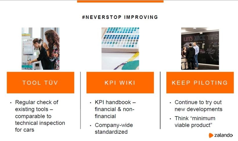 Reporting: Kontinuierliche Verbesserung
