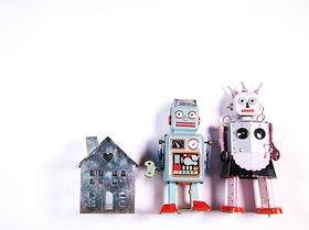 Roboter Haus KI Digitalisierung