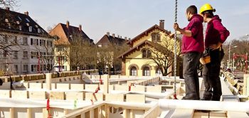 Rohbau Kita Urachstraße Freiburg