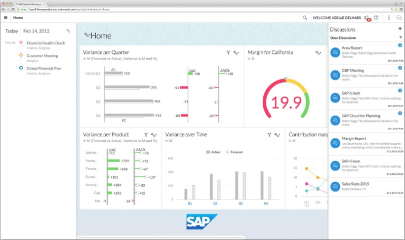 Abb. 4: SAP Cloud for Planning