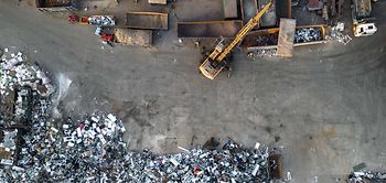 Schrottplatz Metallrecycling