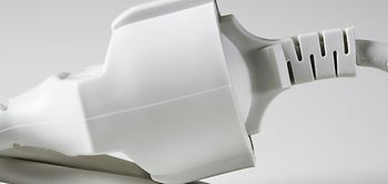 Schukostecker in Verlaengerungskabel