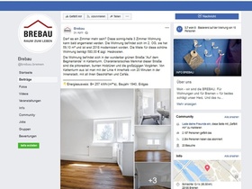 Screenshot Brebau Facebook