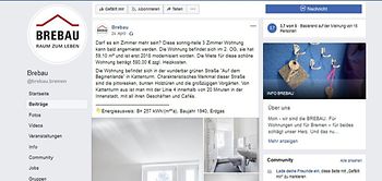 Screenshot Brebau Facebook