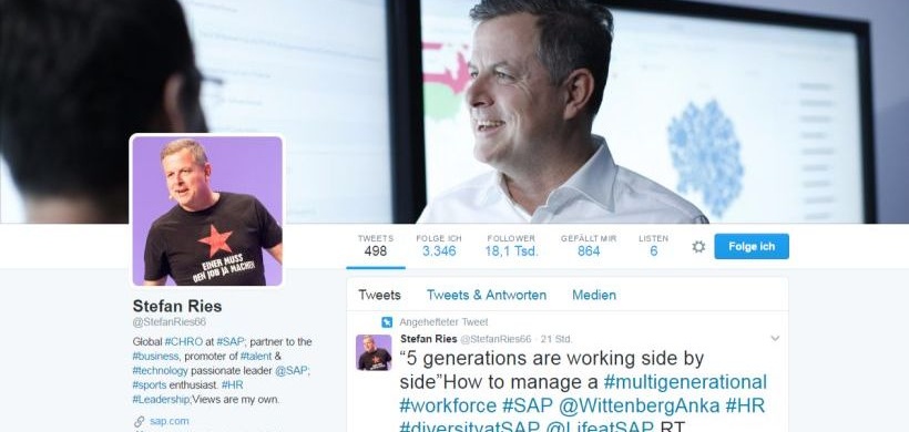 Screenshot: Twitter-Account Stefan Ries