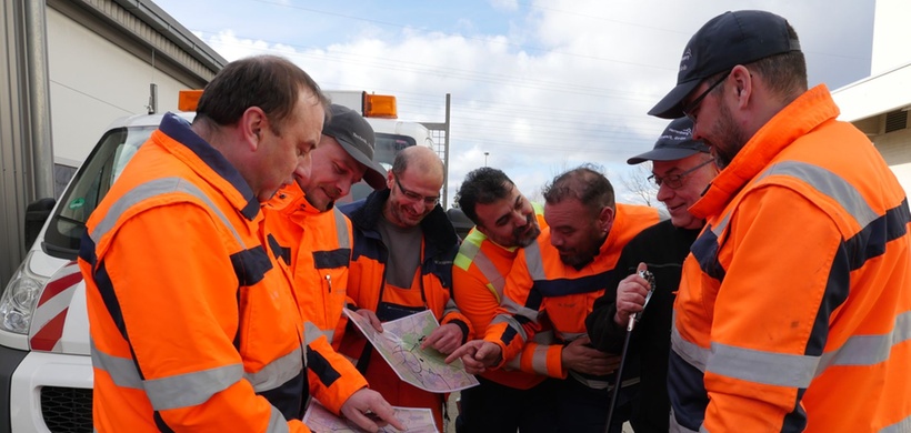 Selbstorganisation Bauhof Herrenberg Tagesplan