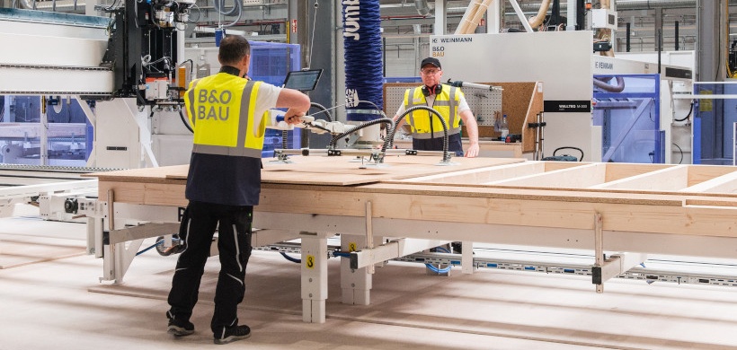 Serielle Sanierung Produktion Stielemagazin B&O