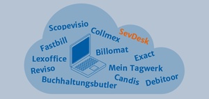 Online-Buchhaltung Mandant und Steuerberater: SevDesk