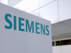 Siemens Schriftzug