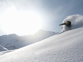 Skifahrer