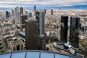 Skyline Frankfurt am Main Hochhäuser Stadt