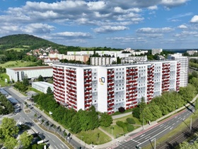 Smartes Quartier Jena-Lobeda Aufnahme Drohne