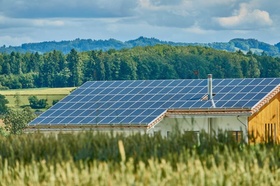 Solar-Panel-Solardach Bayern Berge
