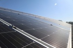 Solar Solarpanel Dach Halle Gewerbeimmobilie Photovoltaik