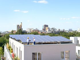 Solarenergie auf Dach