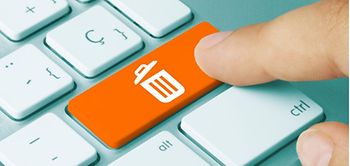 Spam Spam-Ordner Email Delete-Taste