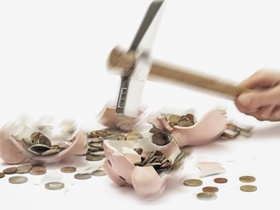 Sparschwein schlachten Armut