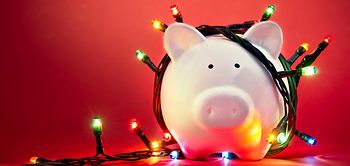 Sparschwein Weihnachten