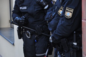 Neue Uniform der bayerischen Polizei, Bayern, Deutschland