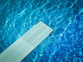 Sprungturm Sprung Mut Change Schwimmbad