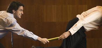 Staffel Staffellauf Businessmann Büro