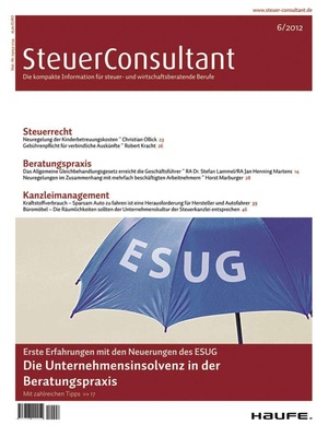 SteuerConsultant Ausgabe 6/2012 | SteuerConsultant