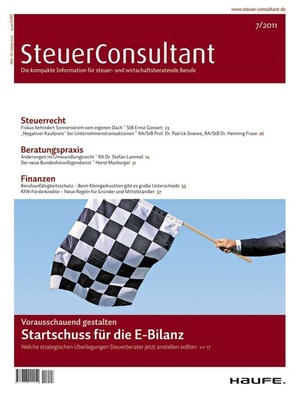 SteuerConsultant Ausgabe 7/2011 | SteuerConsultant