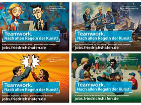 Stellenanzeigen mit KI der Stadt Friedrichshafen