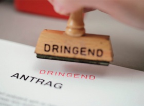 Stempel Dringend