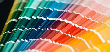Farben Auswahl Schattierungen
