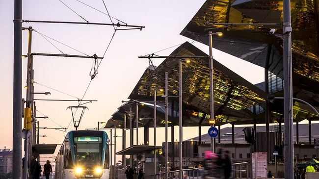 Straßenbahn in Barcelona