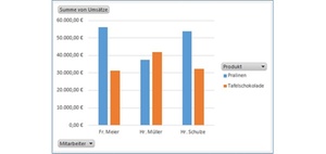 Excel Diagramme Aus Pivot Tabellen Mit Pivotcharts Erstellen Controlling Haufe