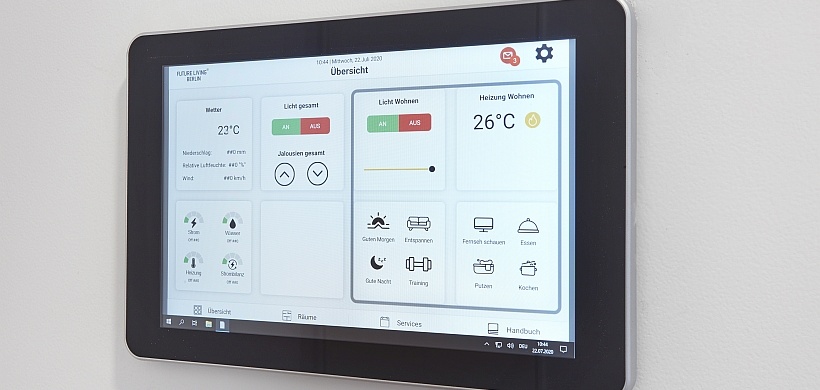 Tablet Wohnungsmanager - GSW Sigmaringen