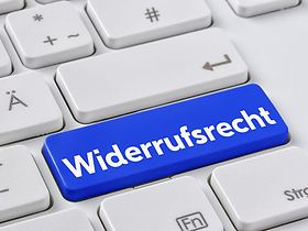 Tastatur Computer Taste Return Widerrufsrecht