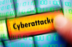 Computertaste mit der Aufschrift Cyberattacke