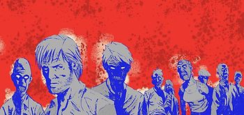 The Walking Dead Zombies Zeichnung