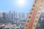 Thermometer Stadt City Klima Klimawandel