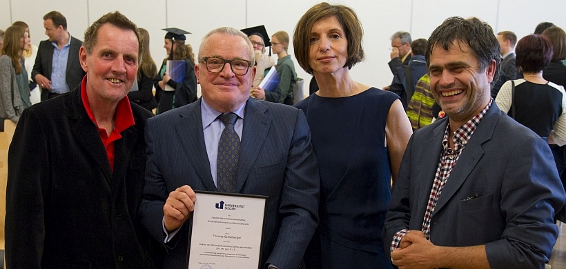 Thomas Sattelberger wird Ehrendoktor 