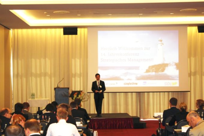 Tim Wolf; Leiter der 14. Jahreskonferenz Strategisches Management