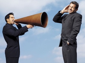 Tipp 4: Sprechen Sie, bevor Sie schreien.