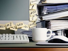 Tipp 6: Verabschieden Sie sich vom Messie an Ihrem Arbeitsplatz.