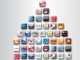 Titelmontage App-Logos alle im Überblick