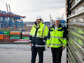 Torben Seebold (links) und Arno Schirmacher