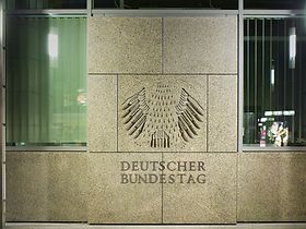 Tür Deutscher Bundestag